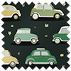 Roadtrip, Forest Green - Motorised Roman Blind